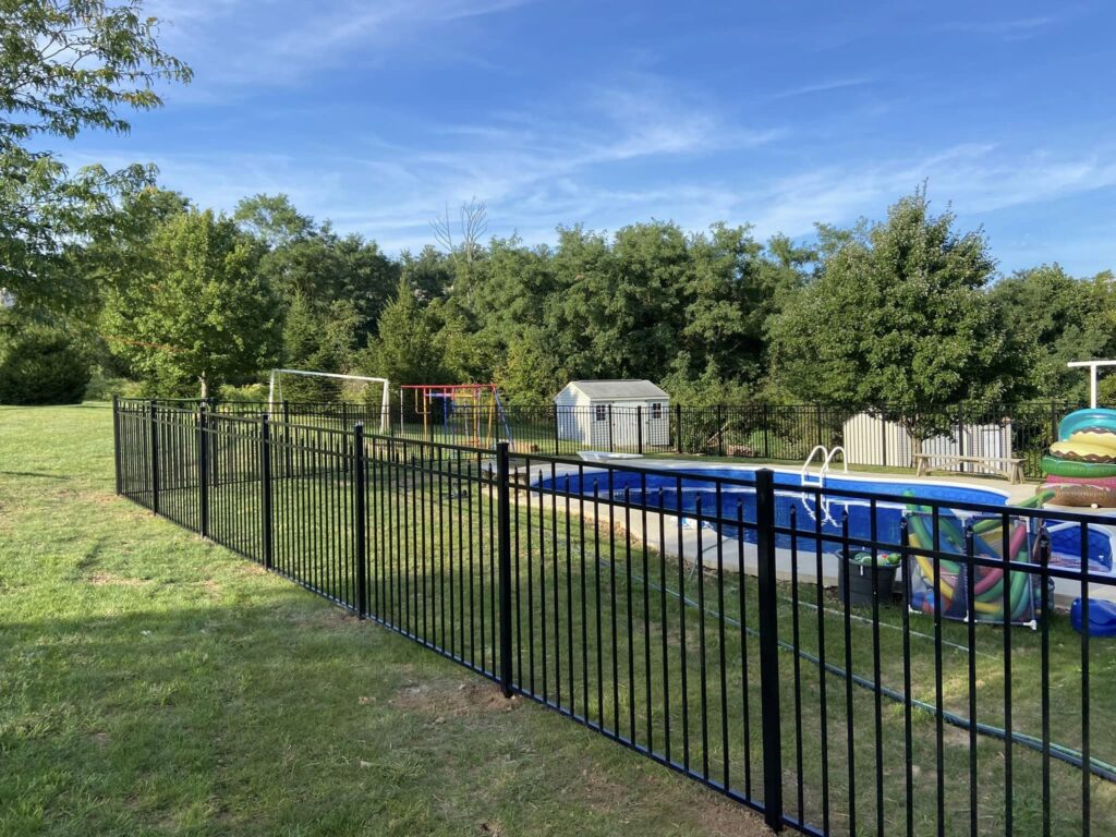pool fencing metal fence panel
